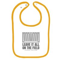 Infant Contrast Trim Terry Bib Thumbnail