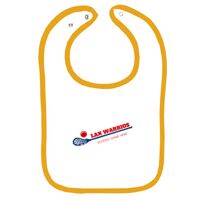 Infant Contrast Trim Terry Bib Thumbnail