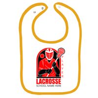 Infant Contrast Trim Terry Bib Thumbnail