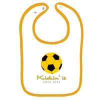 Infant Contrast Trim Terry Bib Thumbnail