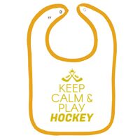 Infant Contrast Trim Terry Bib Thumbnail