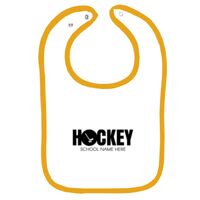 Infant Contrast Trim Terry Bib Thumbnail