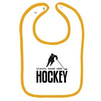 Infant Contrast Trim Terry Bib Thumbnail