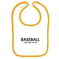 Infant Contrast Trim Terry Bib Thumbnail