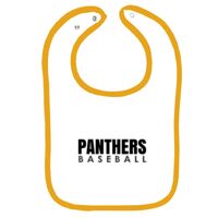 Infant Contrast Trim Terry Bib Thumbnail