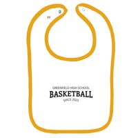 Infant Contrast Trim Terry Bib Thumbnail