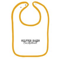 Infant Contrast Trim Terry Bib Thumbnail