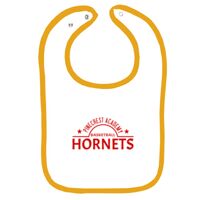 Infant Contrast Trim Terry Bib Thumbnail