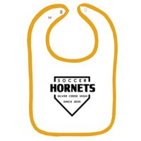 Infant Contrast Trim Terry Bib Thumbnail