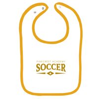 Infant Contrast Trim Terry Bib Thumbnail