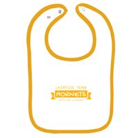 Infant Contrast Trim Terry Bib Thumbnail