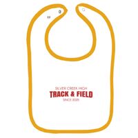 Infant Contrast Trim Terry Bib Thumbnail