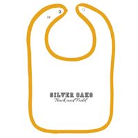 Infant Contrast Trim Terry Bib Thumbnail