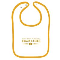 Infant Contrast Trim Terry Bib Thumbnail