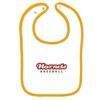 Infant Contrast Trim Terry Bib Thumbnail