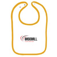 Infant Contrast Trim Terry Bib Thumbnail