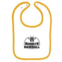 Infant Contrast Trim Terry Bib Thumbnail