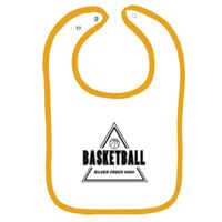 Infant Contrast Trim Terry Bib Thumbnail