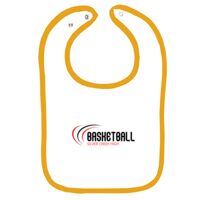 Infant Contrast Trim Terry Bib Thumbnail