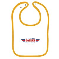 Infant Contrast Trim Terry Bib Thumbnail