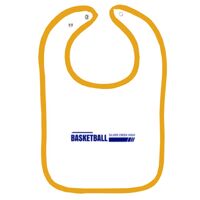 Infant Contrast Trim Terry Bib Thumbnail