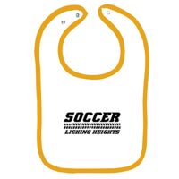 Infant Contrast Trim Terry Bib Thumbnail