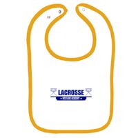 Infant Contrast Trim Terry Bib Thumbnail