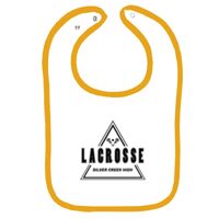 Infant Contrast Trim Terry Bib Thumbnail