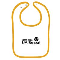 Infant Contrast Trim Terry Bib Thumbnail