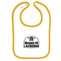 Infant Contrast Trim Terry Bib Thumbnail