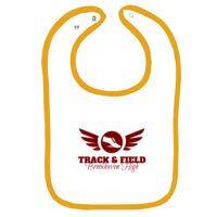 Infant Contrast Trim Terry Bib Thumbnail