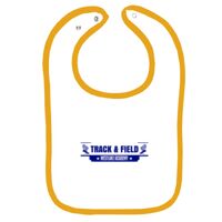 Infant Contrast Trim Terry Bib Thumbnail