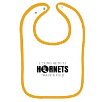 Infant Contrast Trim Terry Bib Thumbnail