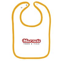 Infant Contrast Trim Terry Bib Thumbnail