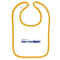 Infant Contrast Trim Terry Bib Thumbnail