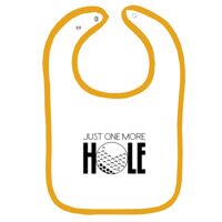 Infant Contrast Trim Terry Bib Thumbnail