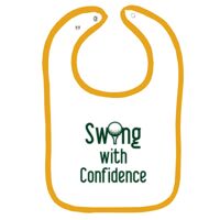 Infant Contrast Trim Terry Bib Thumbnail