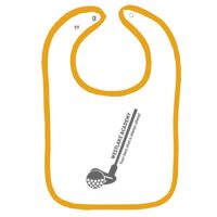 Infant Contrast Trim Terry Bib Thumbnail