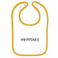 Infant Contrast Trim Terry Bib Thumbnail