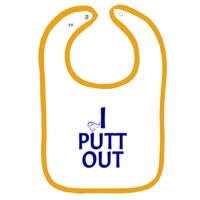 Infant Contrast Trim Terry Bib Thumbnail