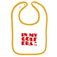 Infant Contrast Trim Terry Bib Thumbnail