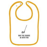 Infant Contrast Trim Terry Bib Thumbnail