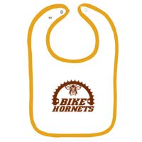 Infant Contrast Trim Terry Bib Thumbnail