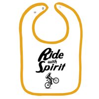 Infant Contrast Trim Terry Bib Thumbnail