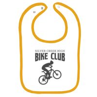 Infant Contrast Trim Terry Bib Thumbnail