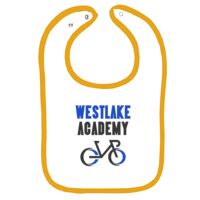 Infant Contrast Trim Terry Bib Thumbnail