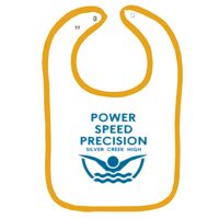 Infant Contrast Trim Terry Bib Thumbnail