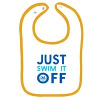 Infant Contrast Trim Terry Bib Thumbnail