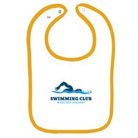 Infant Contrast Trim Terry Bib Thumbnail