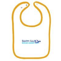 Infant Contrast Trim Terry Bib Thumbnail